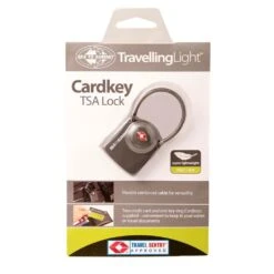 Sea To Summit Travelling Light TSA Travel Lock-Cardkey With Cable